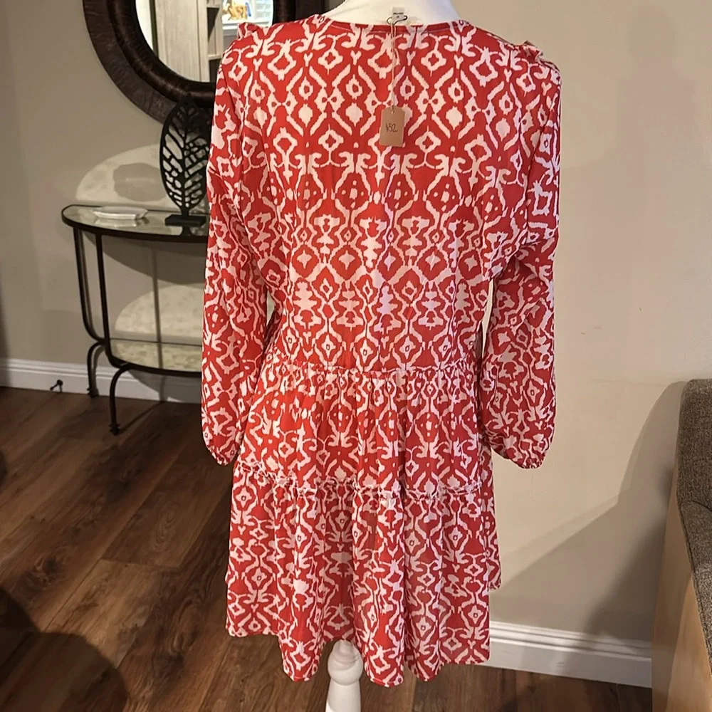 Pink Ripple Dress - Picture 6 of 7